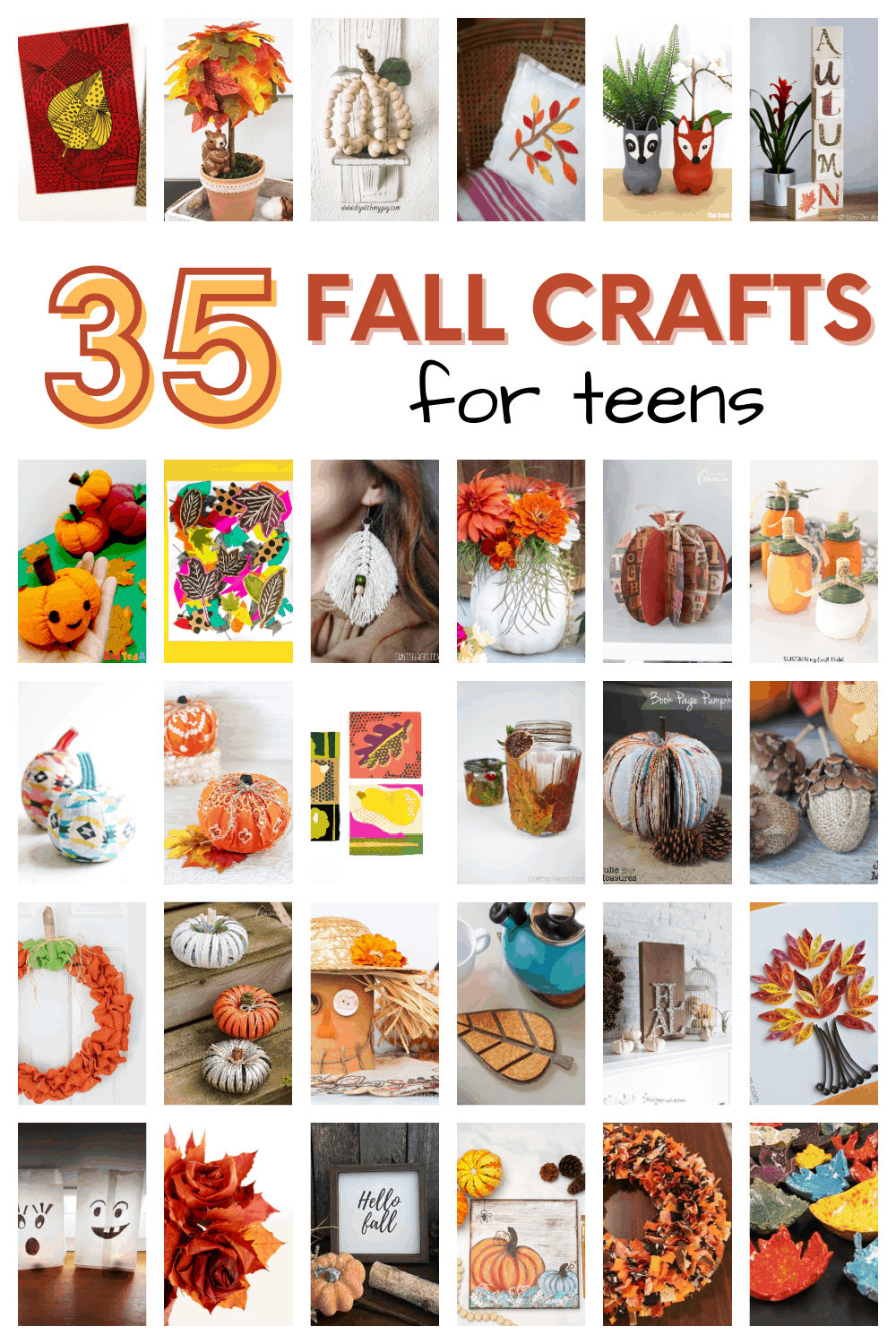 Fabulous Fall Crafts for Teens - Big Family Blessings